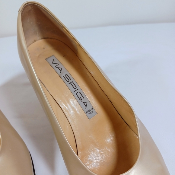 Via Spiga light Gold Pumps, size 6, 2.5” heel - Picture 7 of 13